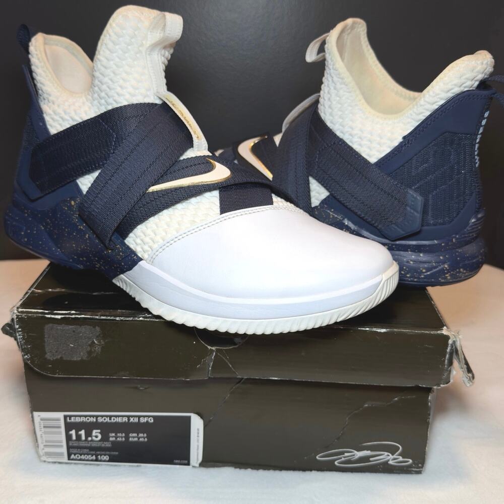 Nike LeBron Soldier 12 SFG 'Witness' AO4054-100 | 11.5M
